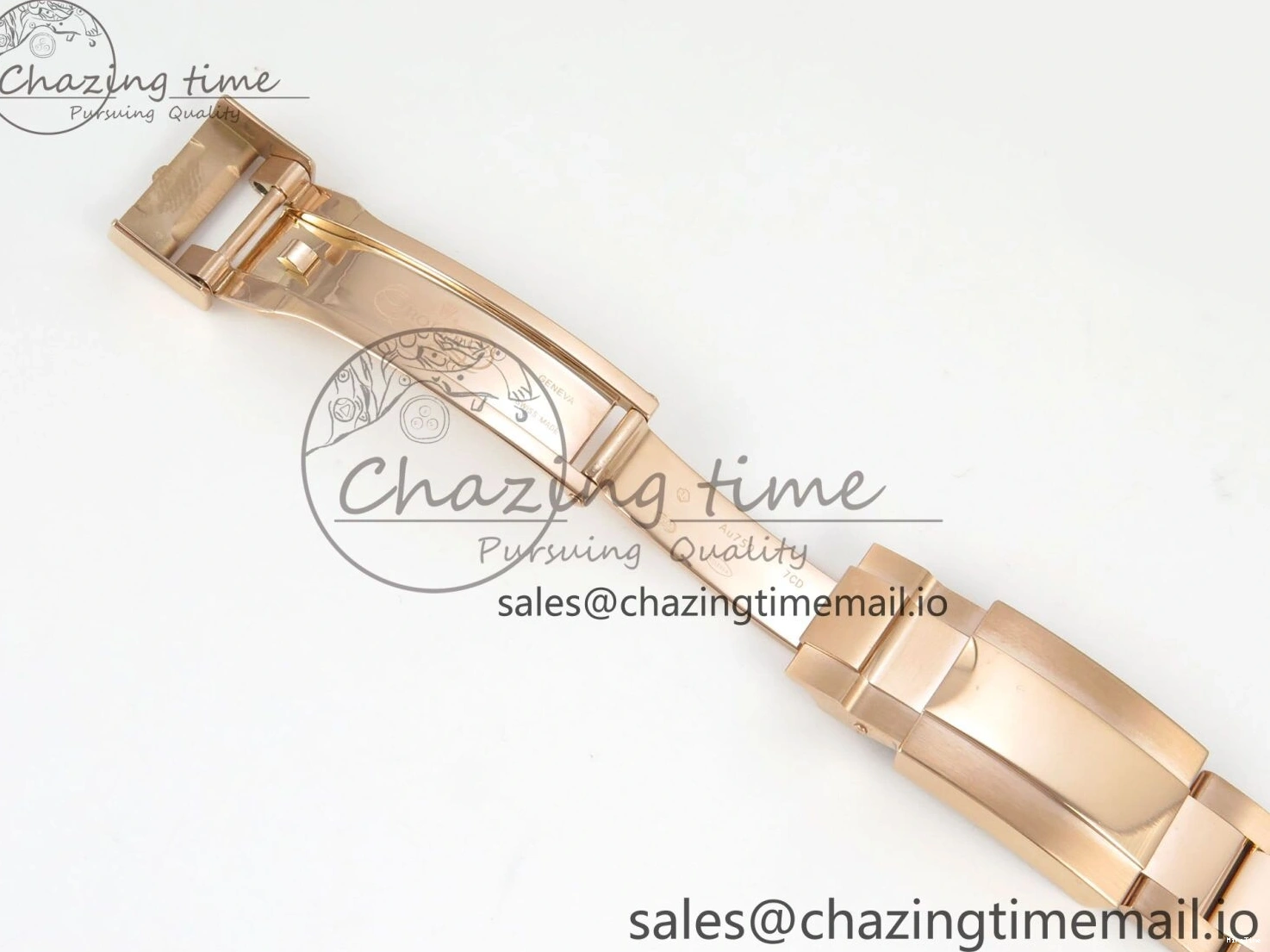 MiroTime 0130 WeatherProof Daytona 126505 RG Clean 1:1 Best Edition RG Champagne Stick Dial on RG Bracelet Super Clone DD 248